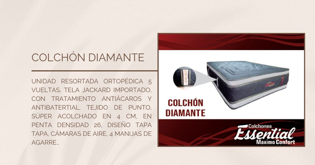 Colchón DIAMANTE