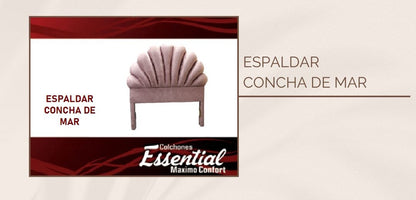 Espaldar Concha de Mar