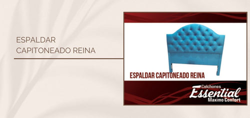 Espaldar Capitoneado Reina