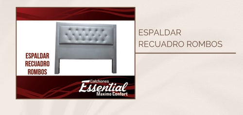 Espaldar Recuadro Rombos