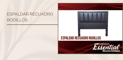 Espaldar Recuadro Rodillos