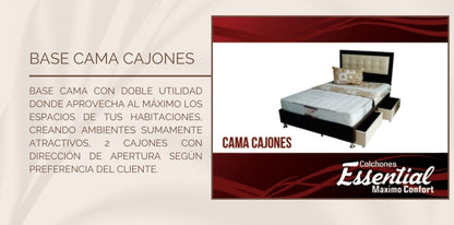 Base Cama Cajones