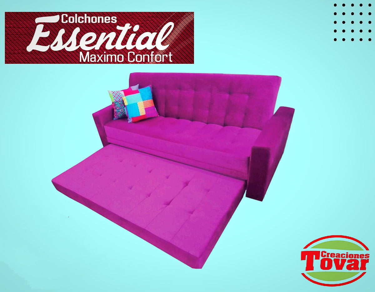 Sofá Cama Deslizable Capri - Creaciones Tovar