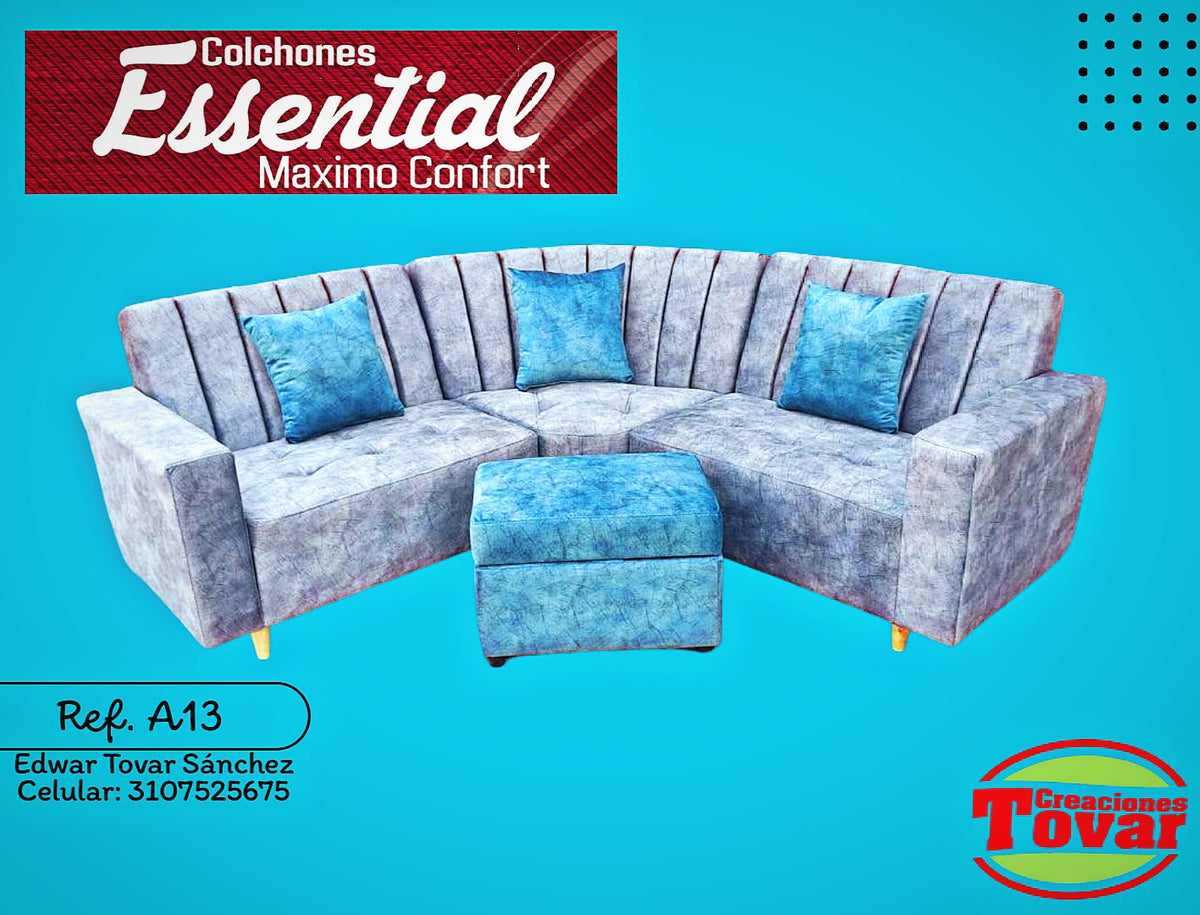 Sala Esquinera Ref. A13 - Creaciones Tovar
