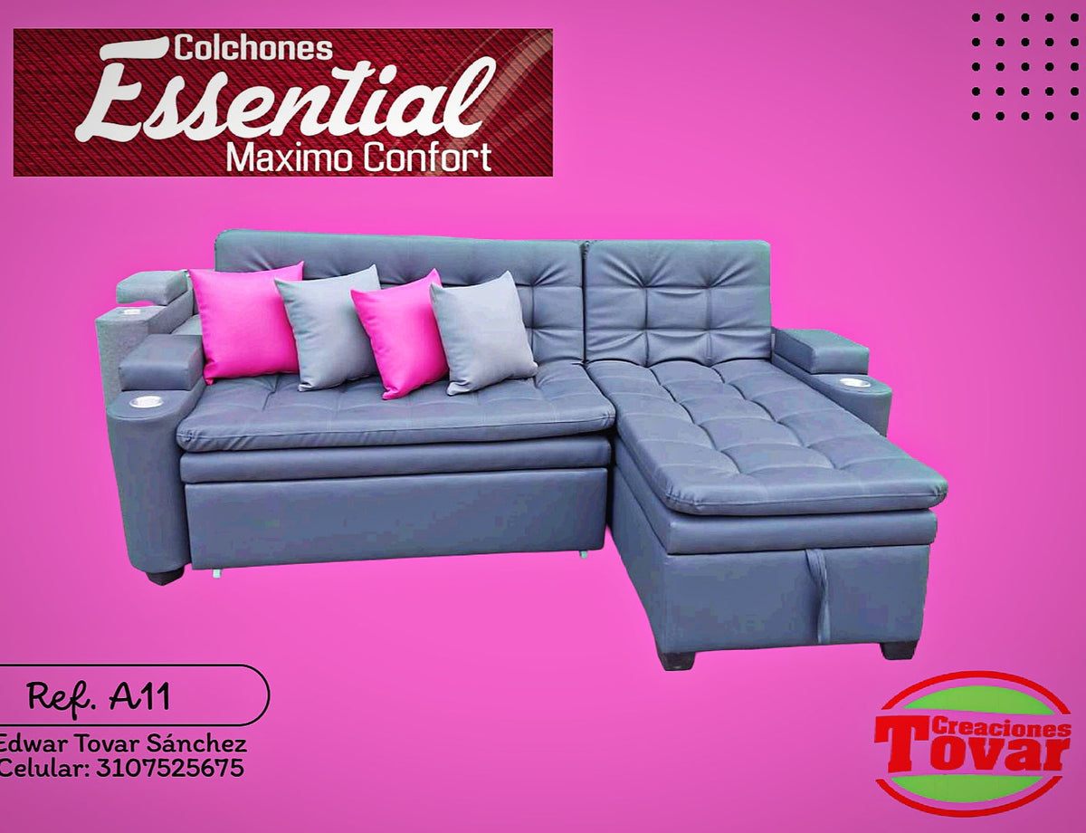 Sala Esquinera Ref. A11 Capri - Creaciones Tovar